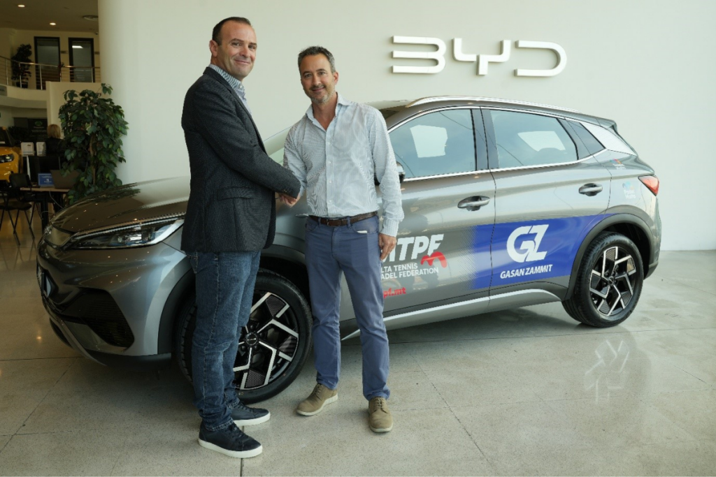 GasanZammit Motors partners with Malta Tennis & Padel Federation — The Business Picture GazanZammit Motors padel
