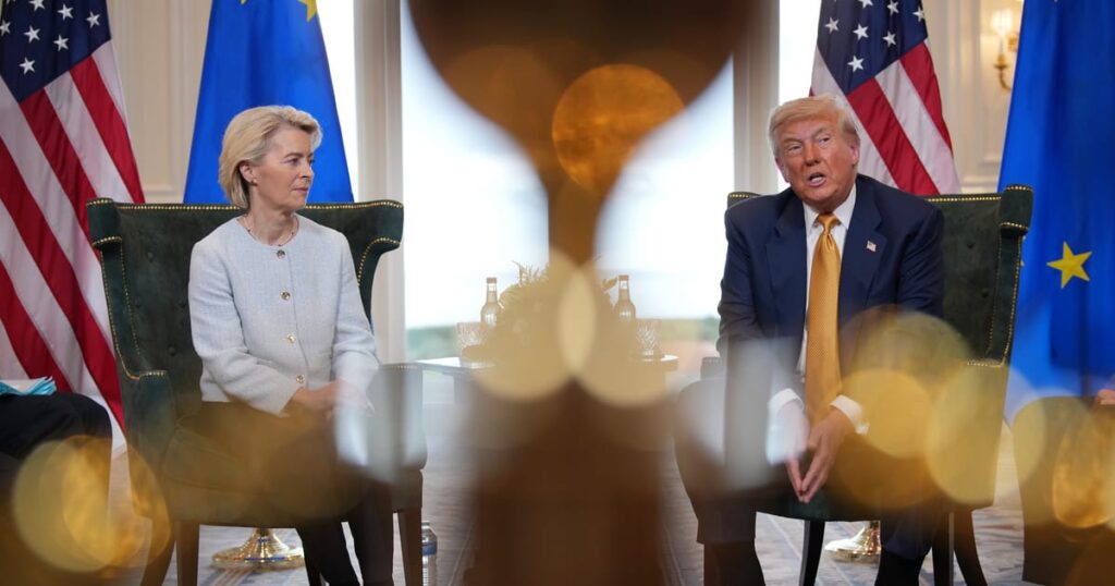 EU Parliament delays decision to unfreeze US trade deal – POLITICO EU Parliament delays decision to unfreeze US trade deal – POLITICO