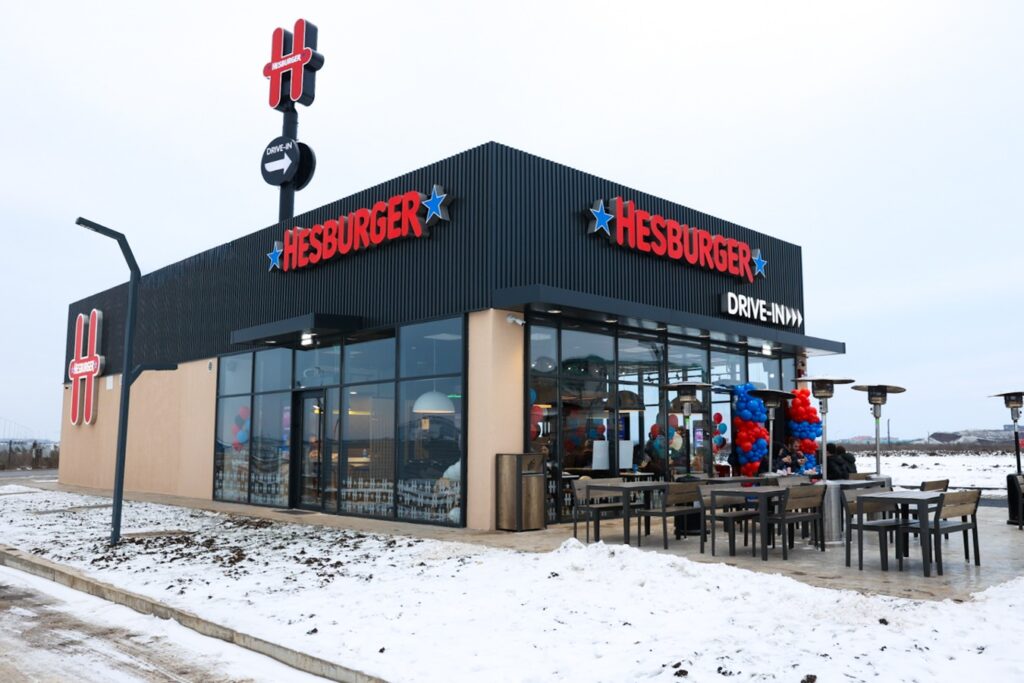 Hesburger invests EUR 1 million in its 15th restaurant in Romania, in Cosmopolis