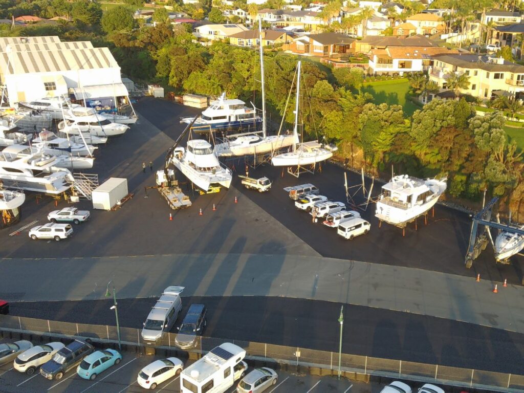 Hobsonville Marina completes major hardstand upgrade