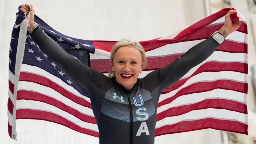 Kaillie Humphries wins World Cup bobsleigh gold in Switzerland