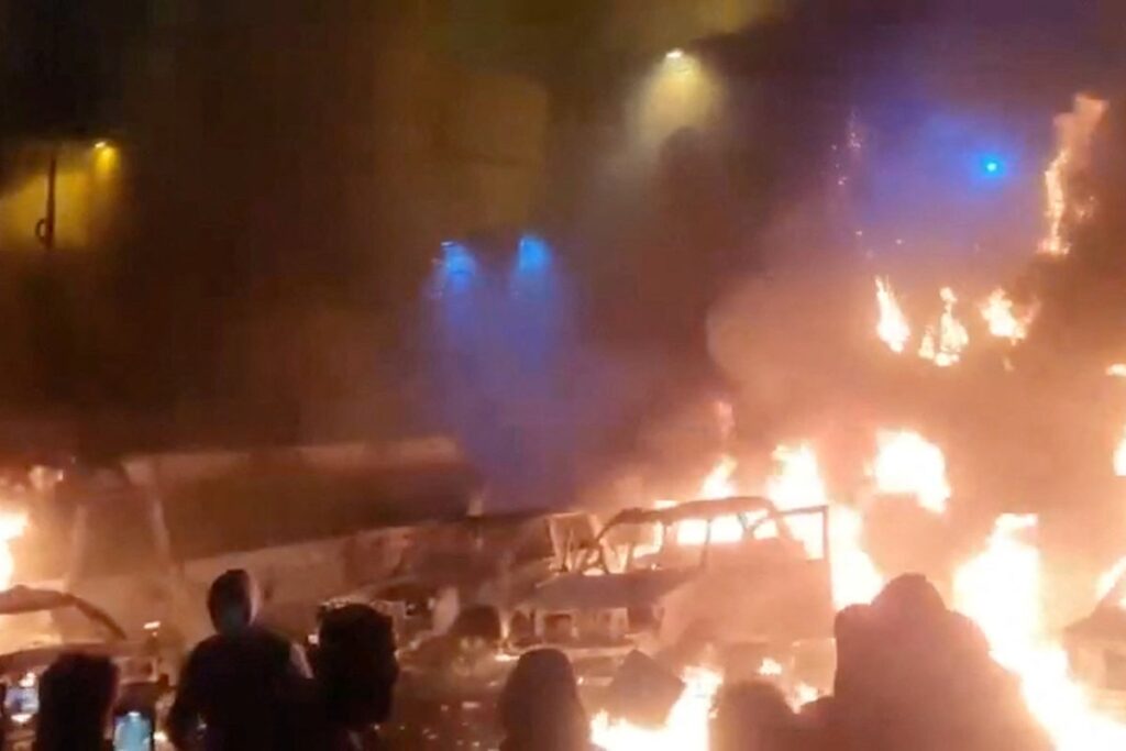 Iran protests latest: Tehran says it has arrested 100 ‘armed rioters’ after threatening death penalty