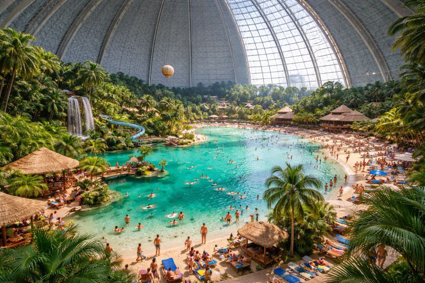 Tropical island resort: explore the world's Largest Indoor Beach in Germany