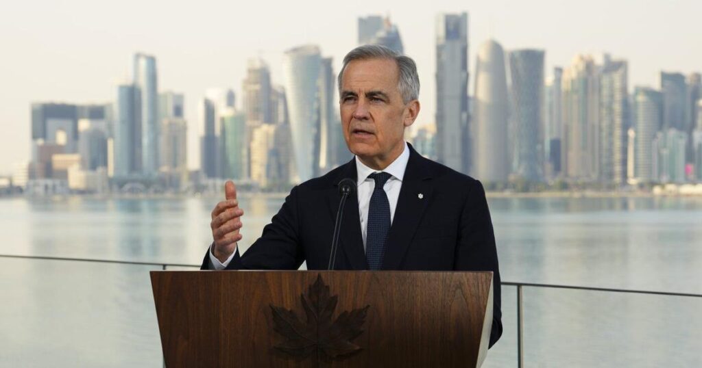 Carney courts investment at World Economic Forum in Switzerland
