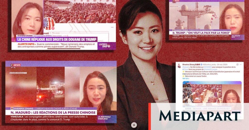 CNews and BFMTV pass off a journalist from Chinese state TV as their correspondent