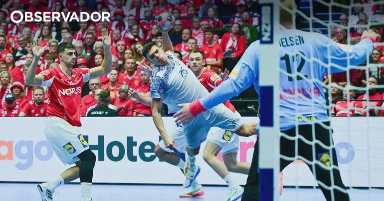 Portugal beats Denmark, world champion, in the European Handball Championship