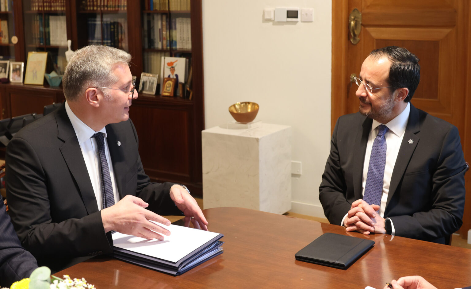 cover Christodoulides promises closer EU-Egypt relations