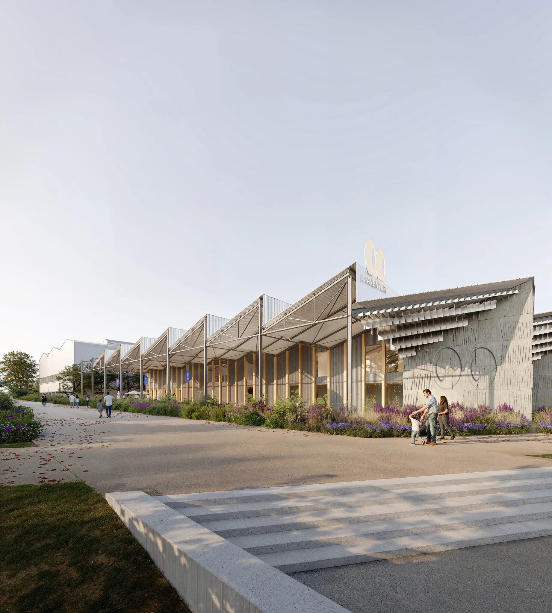 Kengo Kuma, The Michelin Factory into a Cultural Museum in France, Kengo Kuma & Associates