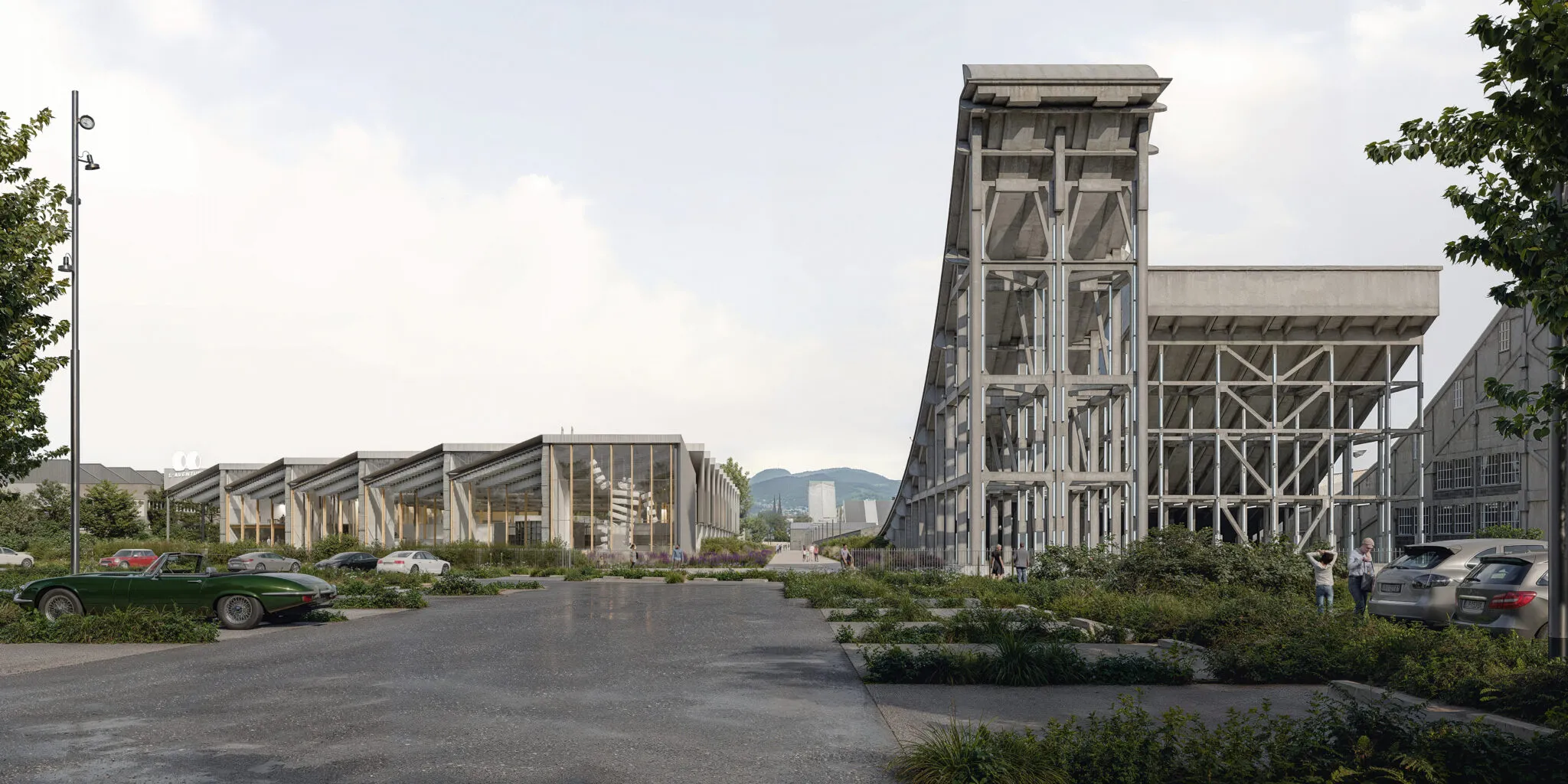 Kengo Kuma, The Michelin Factory into a Cultural Museum in France, Kengo Kuma & Associates