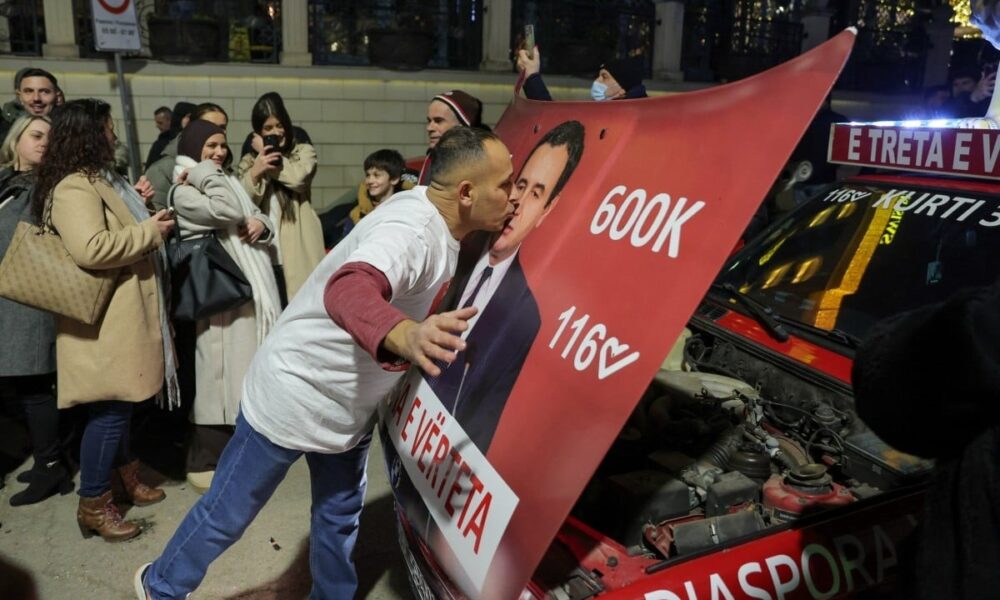 Albin Kurti and Vetevendosje party secure lead in Kosovo early elections Albin Kurti and Vetevendosje party secure lead in Kosovo early elections