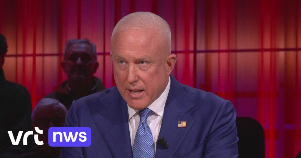 US Ambassador Bill White on Belgian TV