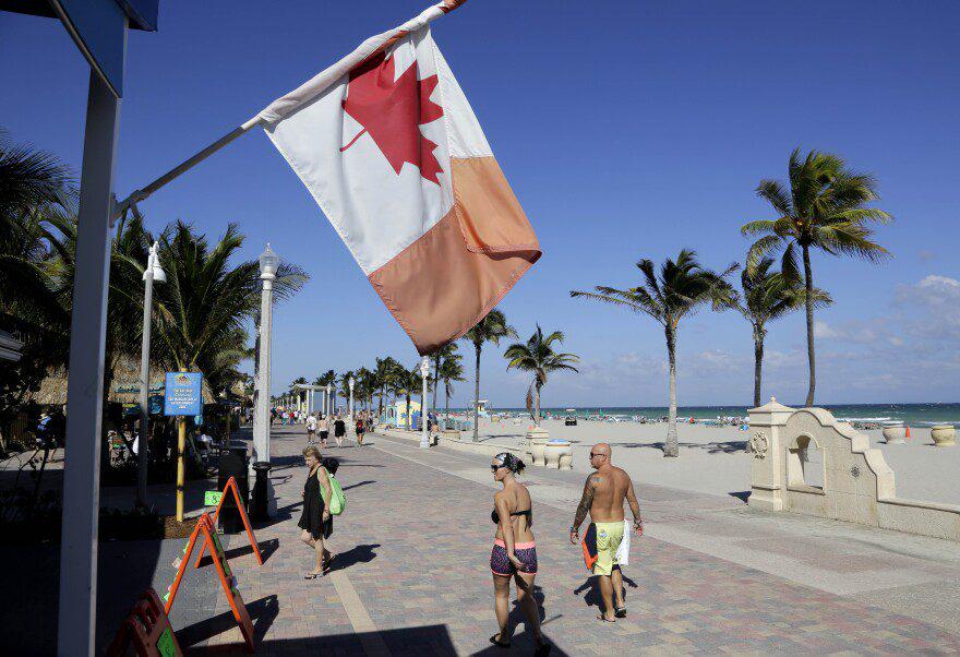 Oh, Canada — the tourists missing from Florida