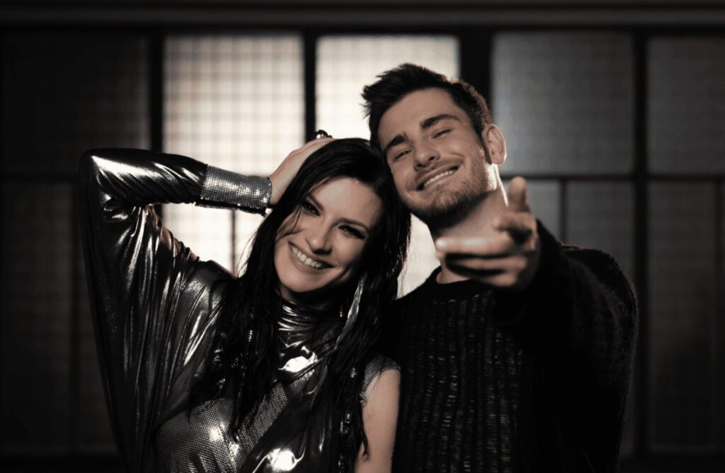 Laura Pausini & Julien Lieb release the French version of Mengoni's 'Due Vite'