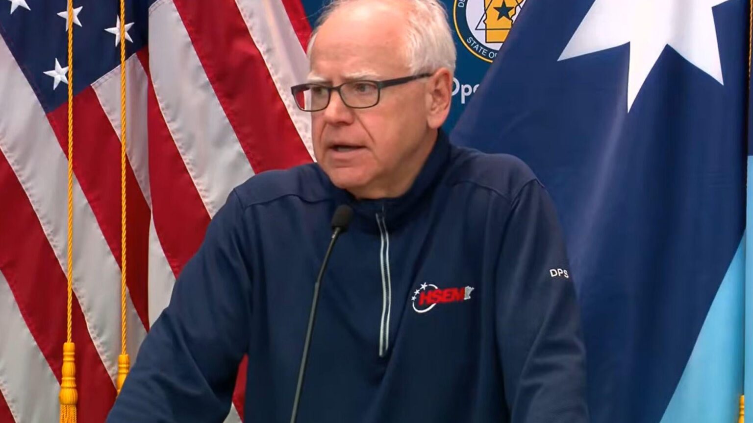 Gov. Walz authorizes Minnesota National Guard to be staged