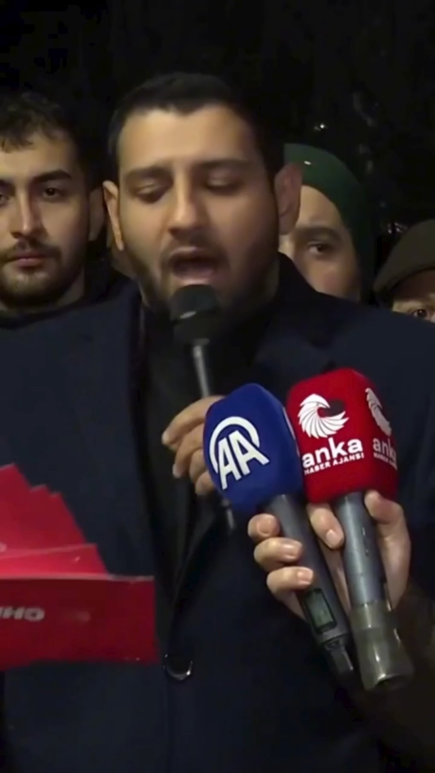 CHP Youth Secretary Deniz Bozkurt from in front of the Ministry of Education: "Everyone should know that Atatürk's name cannot be forgotten by deleting it from report cards!"