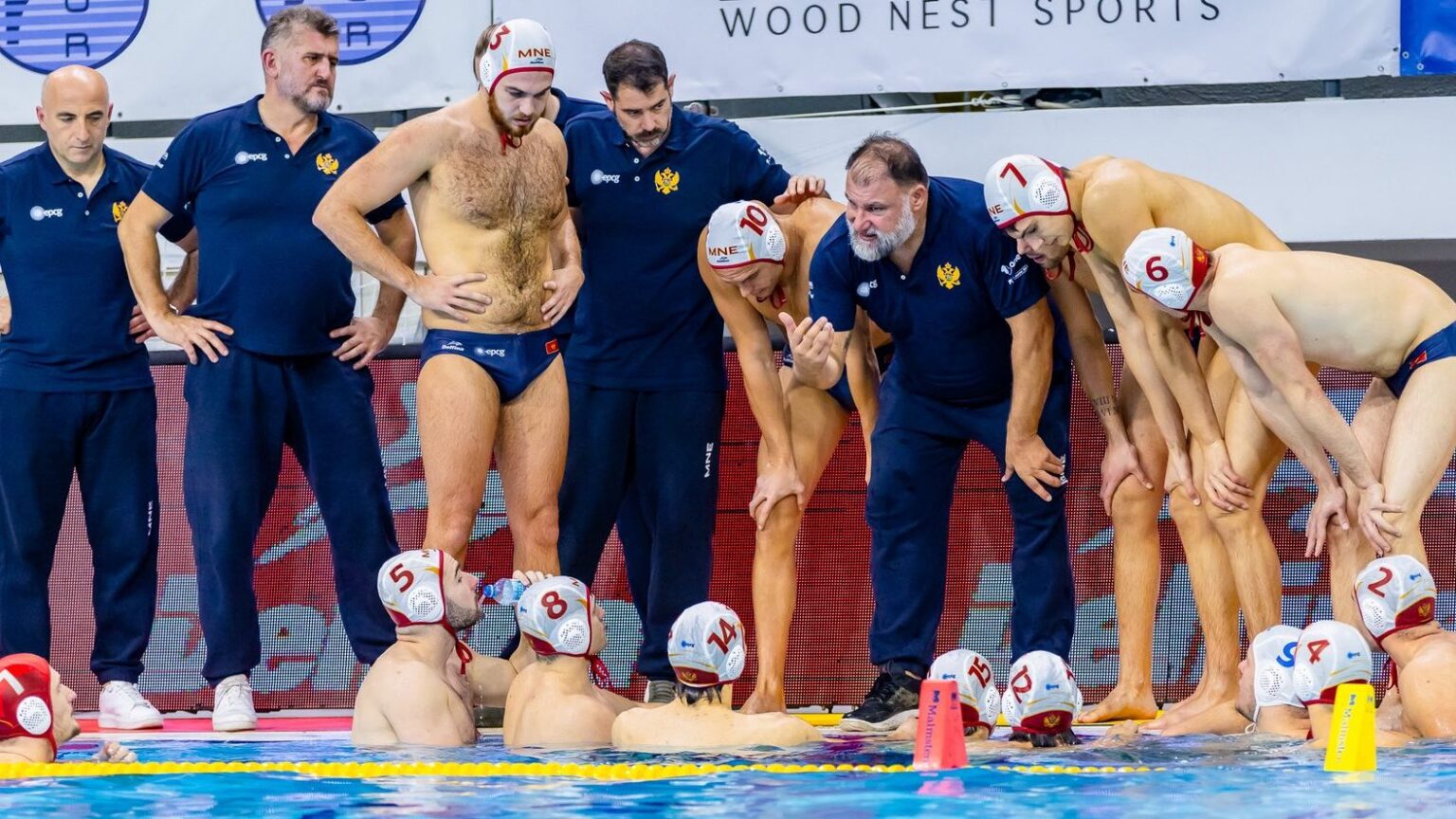 Montenegro arrives in Belgrade with three juniors