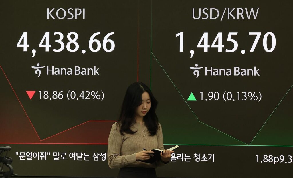 Kospi surpasses 4,500 mark for the first time