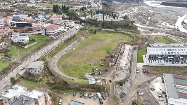 Albania FA begins rebuild of Gramsh’s Myslim Koçi Stadium