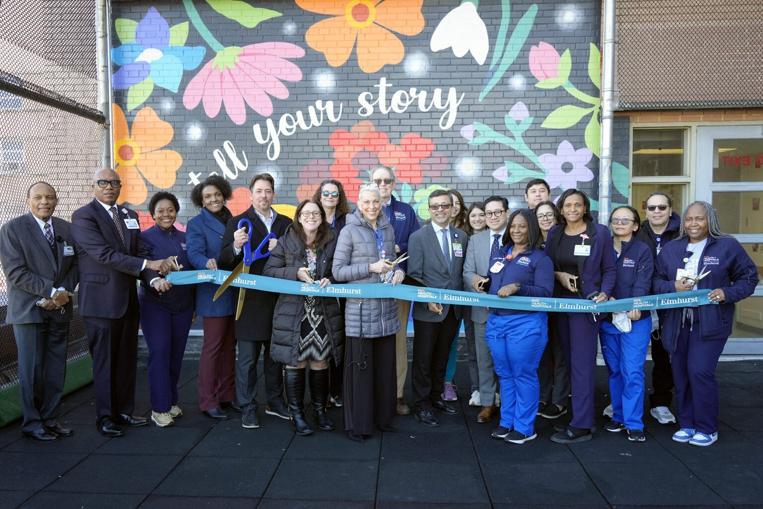 NYC Health + Hospitals Unveils New Community Mural at NYC Health + Hospitals/Elmhurst