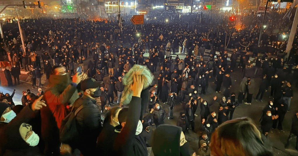 ‘People collapsed': mystery chemicals lobbed at Iran protestors - eyewitnesses