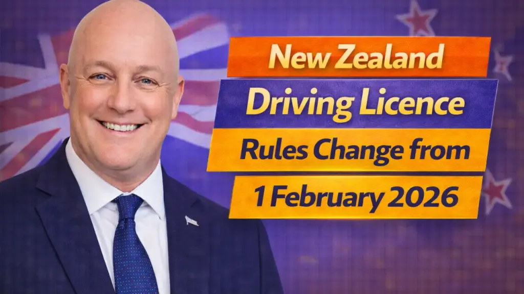 New Zealand Driving Licence Rules Change from 1 February 2026 and Drivers Should Be Prepared