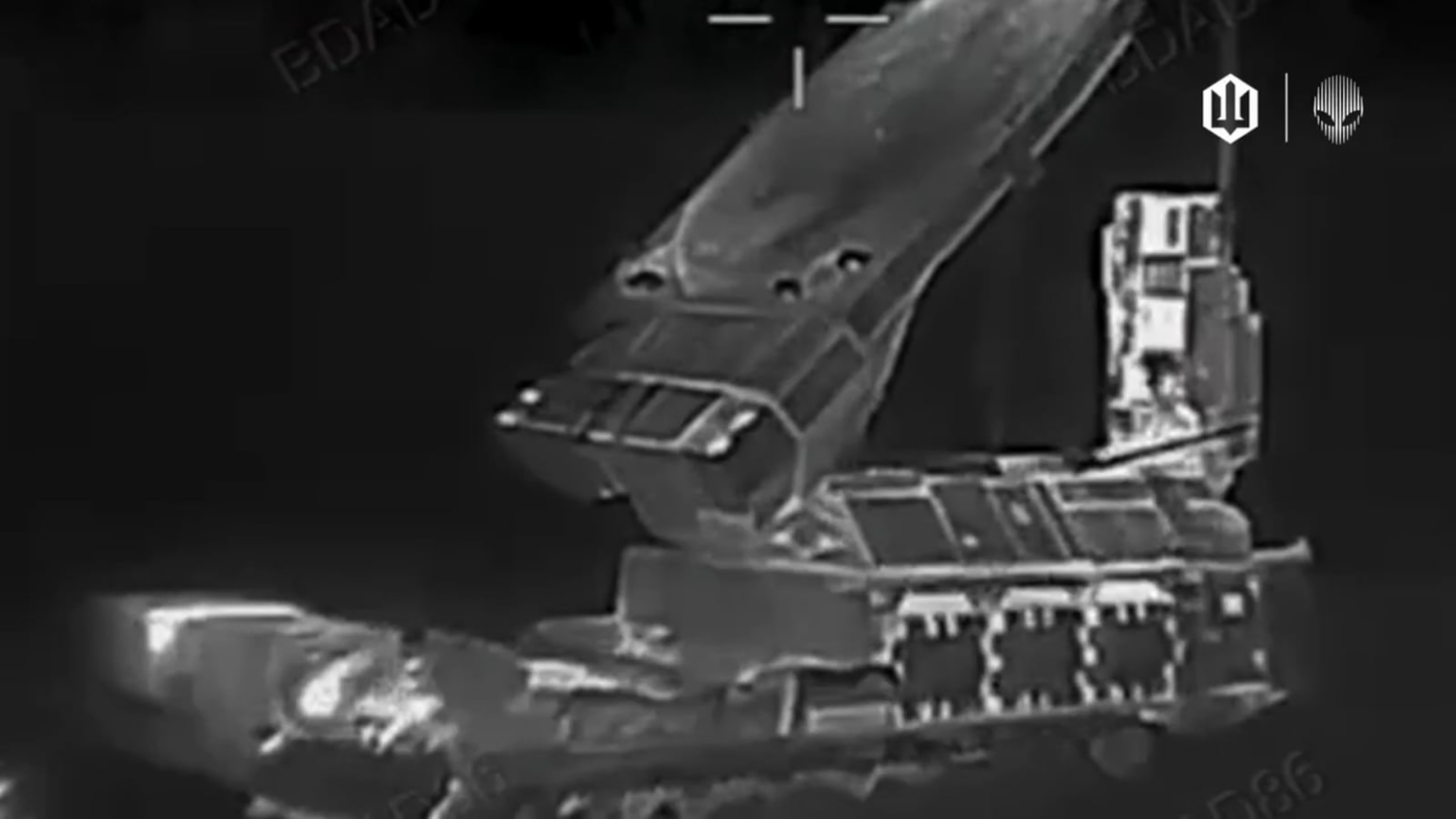 Valuable Russian 9S32 radar system struck by Ukrainian 412th UAS Brigade Nemesis. Donetsk region. 05.01.2026