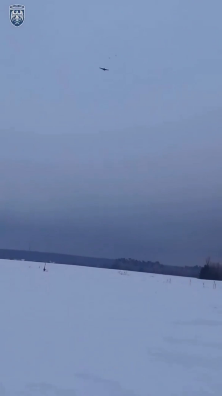 Ukrainian mobile fire team of the 39th tactical aviation brigade downed a Russian Shahed. Published 28.01.2026