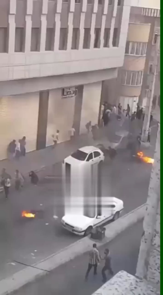 Those of you who follow Swedish media reporting and the media climate, are you aware that there are widespread bloody protests against the regime in Iran now for the seventh day in a row?