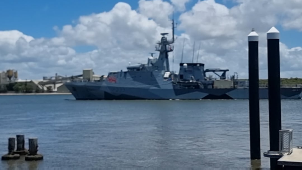 Vessel on the Brisbane River