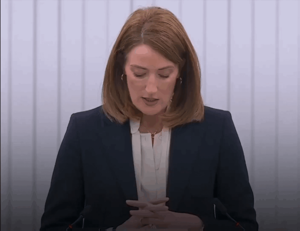 I think Metsola is impressive. Curious what opinion the Maltese have of her leadership? BREAKING: The President of the European Parliament, Roberta Metsola, just delivered the strongest rebuke of Donald Trump we’ve seen yet regarding Greenland. Wow.