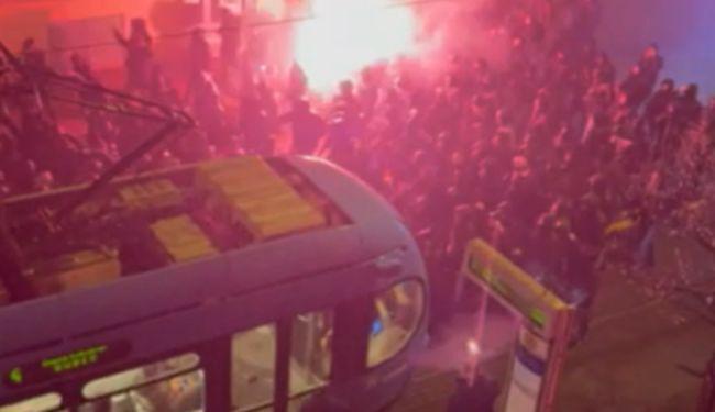 HOOLIGAN RAMBLING: In the center of Zagreb, they raised their right hands in a Nazi salute, the police watched without reaction