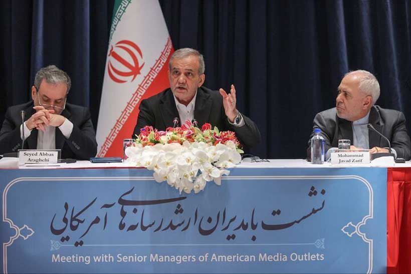 Pezeshkian Claims U.S., Israel, and Europe Instigated Protest Tensions