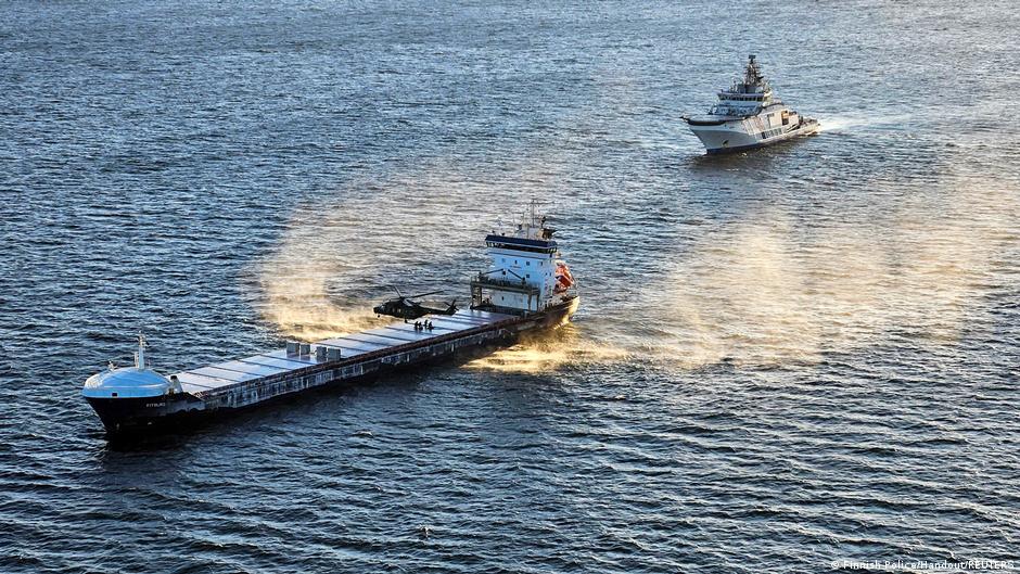 Finnish police arrest 2 over undersea cable damage: They were part of the crew aboard a cargo vessel suspected of severing a telecom cable linking Finland and Estonia