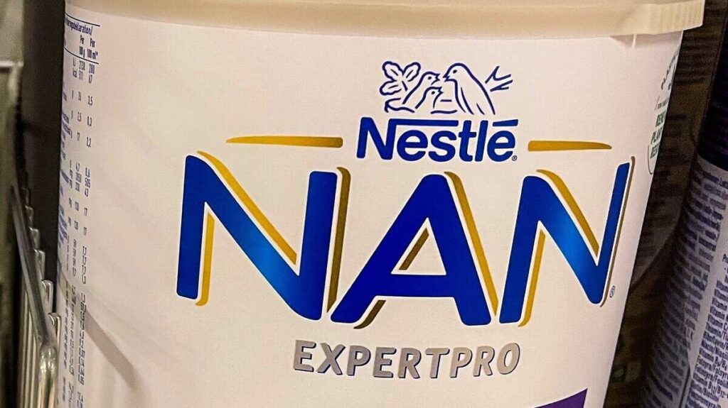 The recalled products are marketed under the NAN brand in Luxembourg and Belgium, and under the Guigoz brand in France.