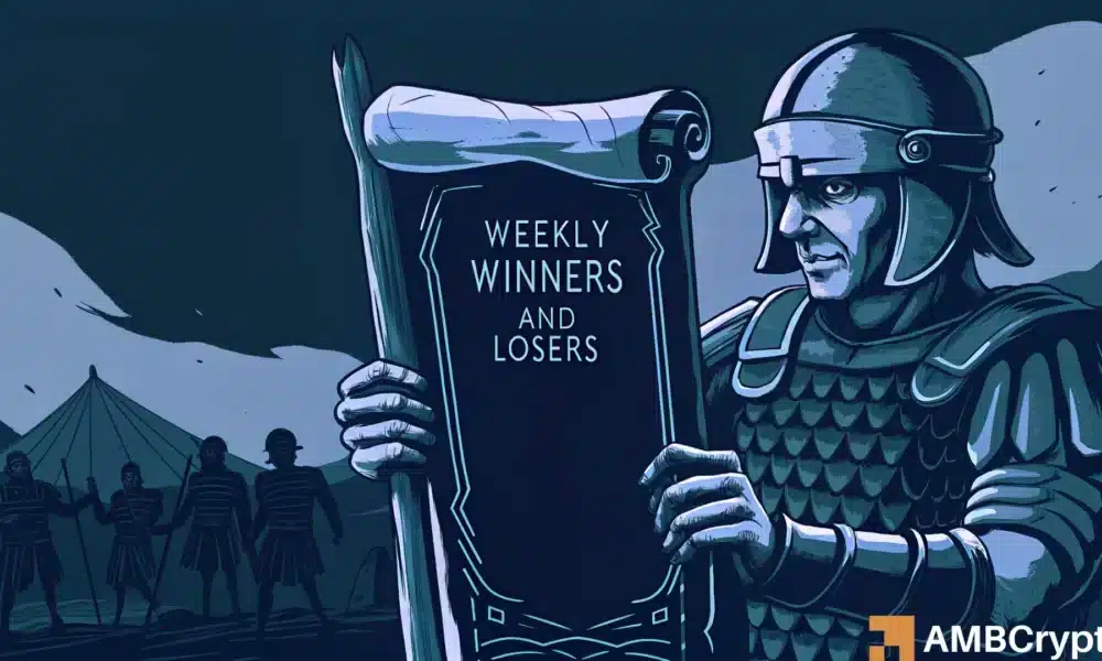 Crypto market's weekly winners and losers - POL, JASMY, NIGHT, ZEC