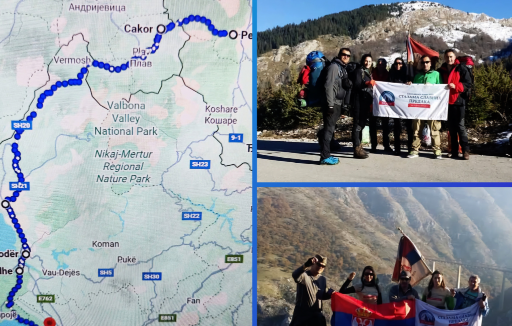 NO EXPLANATION GIVEN FOR THE DECISION: Niš Mountaineers Walking to Corfu Banned From Entering Kosovo for One Year!