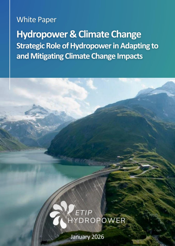 Europe’s hydropower sector repositions for climate resilience and energy security, says ETIP White Paper