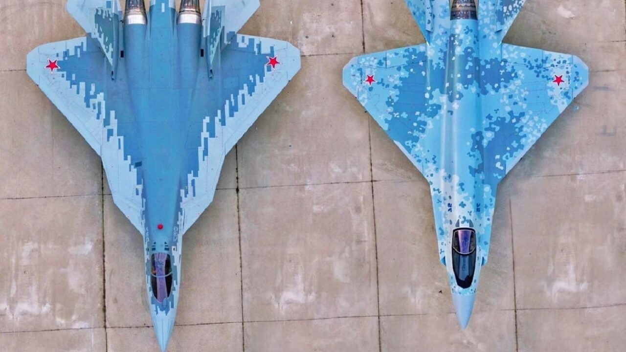 Su-75 and Su-57 Felon