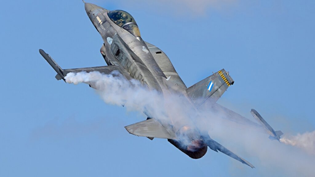 Image Credit: Hellenic Air Force F-16.