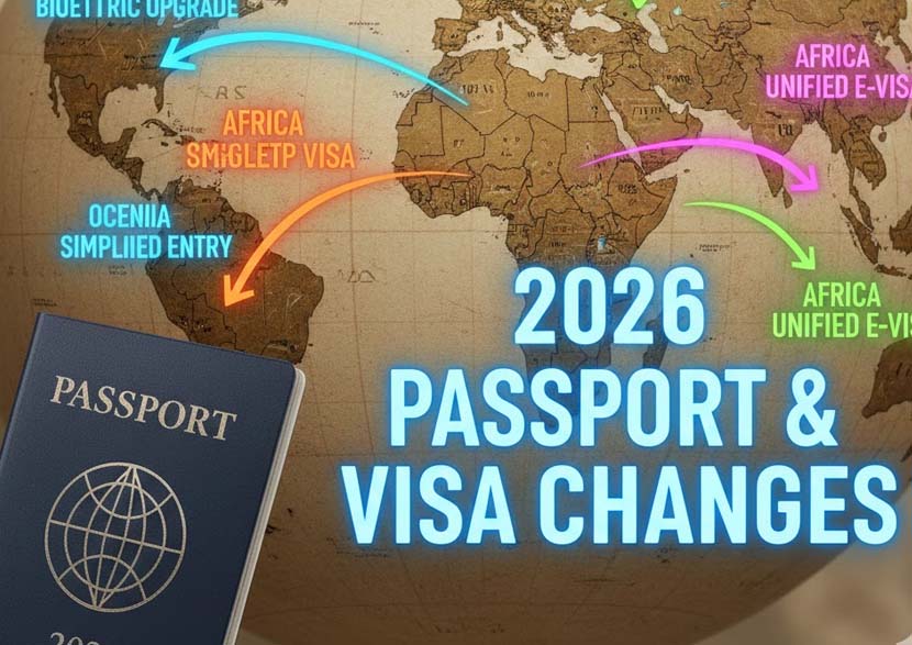 Passport changes, visa updates, 2026 travel rules, global visa policies, uk eta, digital visas