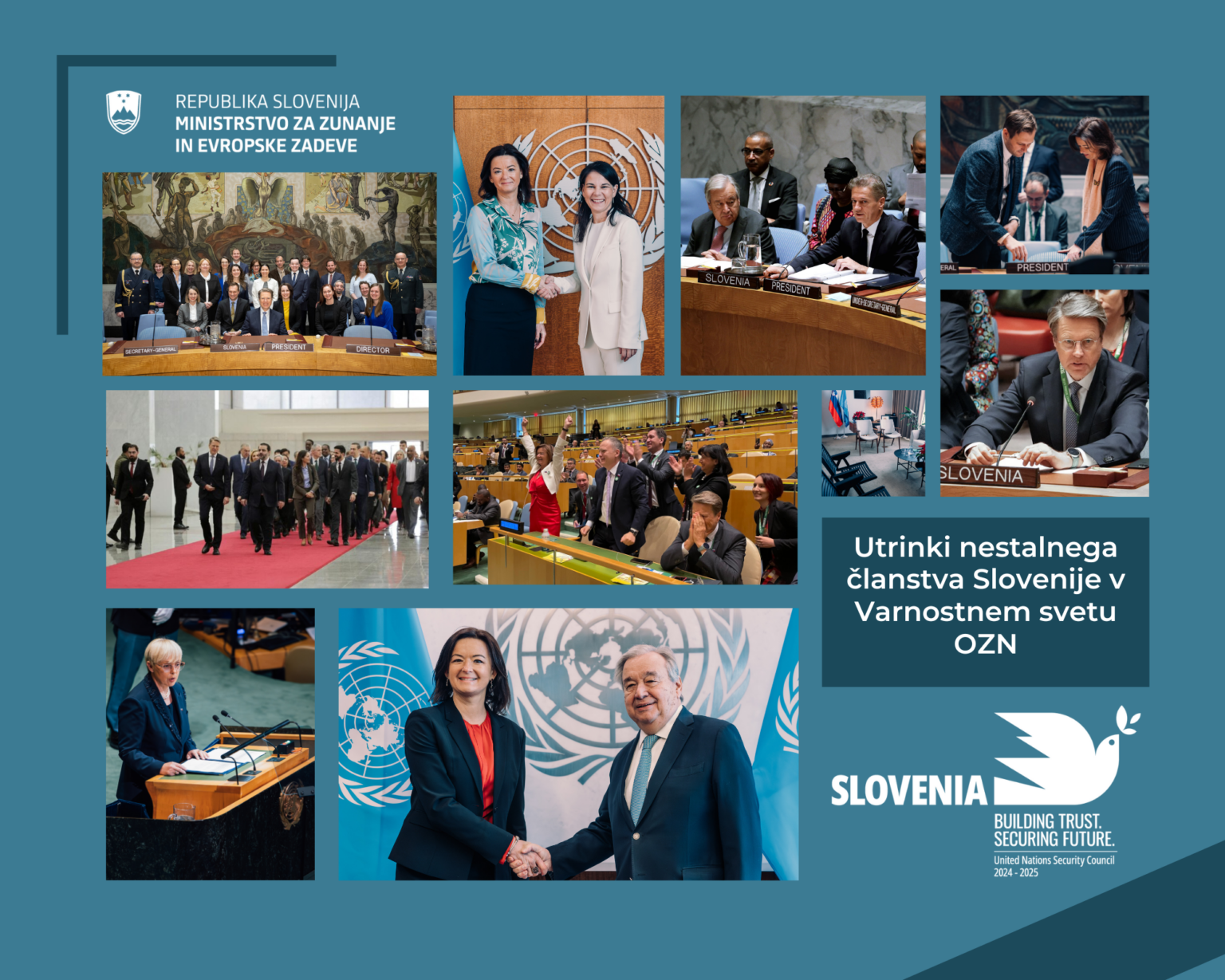Slovenia on the UN Security Council: two years of responsible, visible and principled engagement