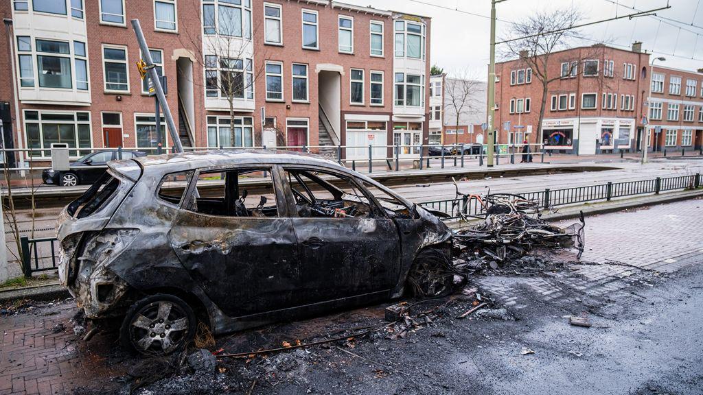 Many more car and house fires during New Year's Eve than last year