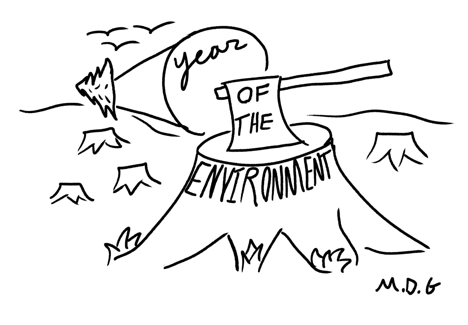 The hypocrisy of the Year of the Environment