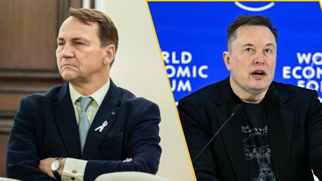 “Salivating imbecile.” Musk’s insults towards Sikorski "Salivating imbecile." Musk's insults towards Sikorski