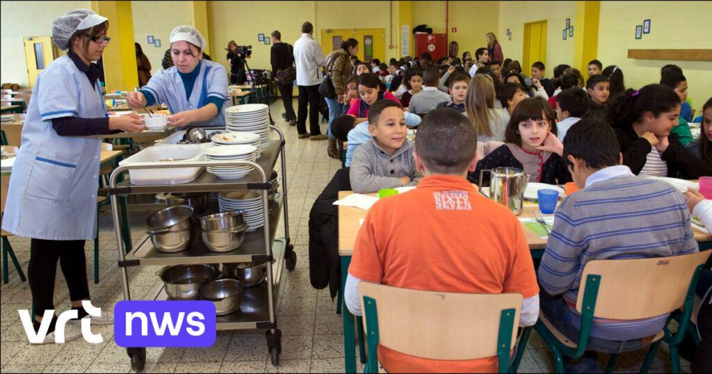 School meals from caterers also more expensive due to higher VAT on takeaway meals: "This will have perverse consequences" | VRT NWS: news