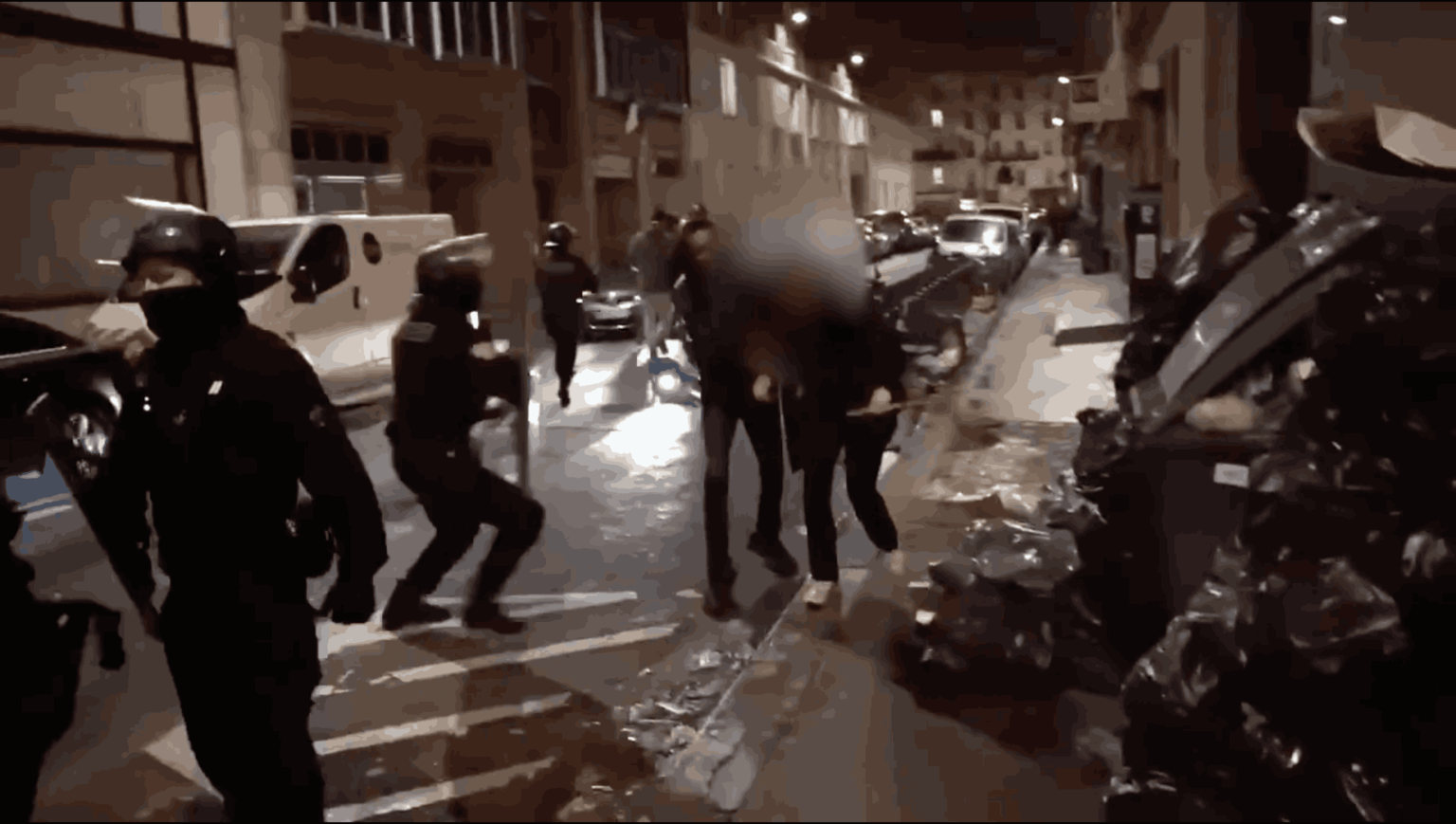 In Paris, a police officer convicted of violence again in court