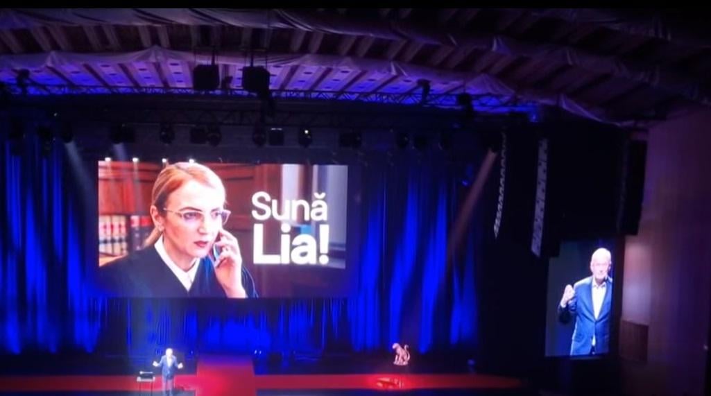 Lia Savonea became the subject of the Divertis skits: "If you have a conviction and want it annulled, you know what the trick is: you only get away if Lia calls"