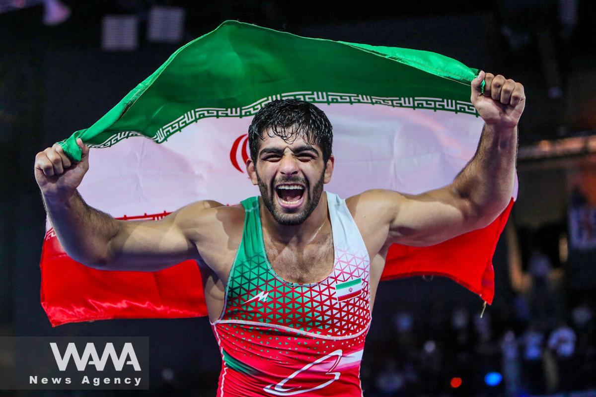 Iran's Greco-Roman Wrestling. Social media/ WANA News Agency