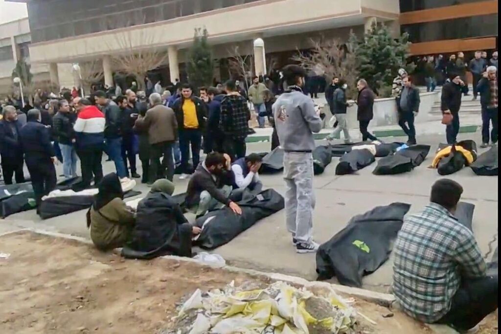 Report: Iran protests death toll hits 12,000 in systematic massacre