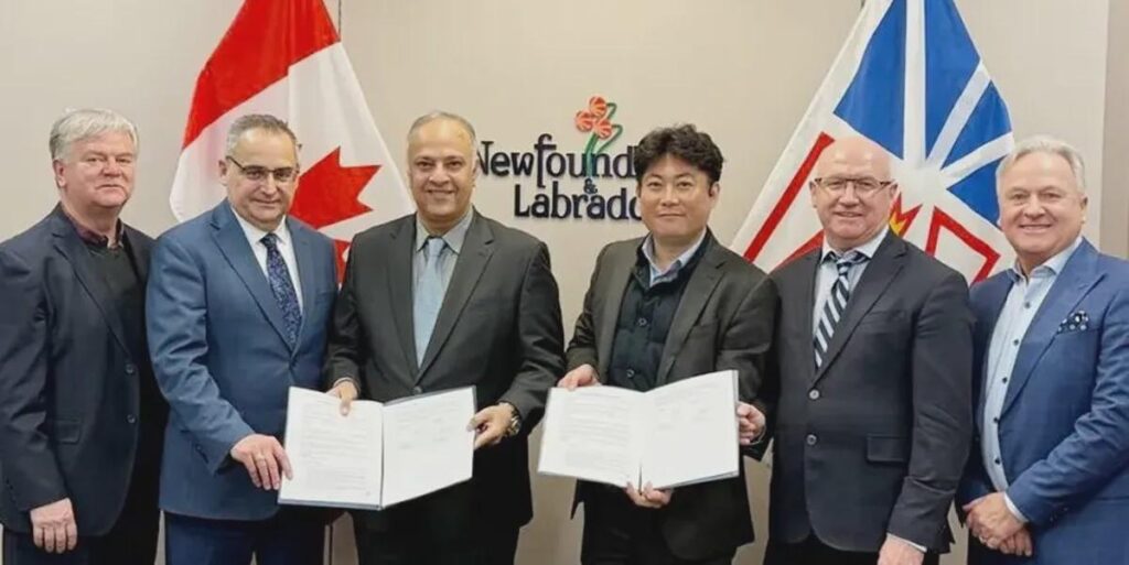 Hanwha signs deal to revive stalled Canada's Newfoundland LNG project